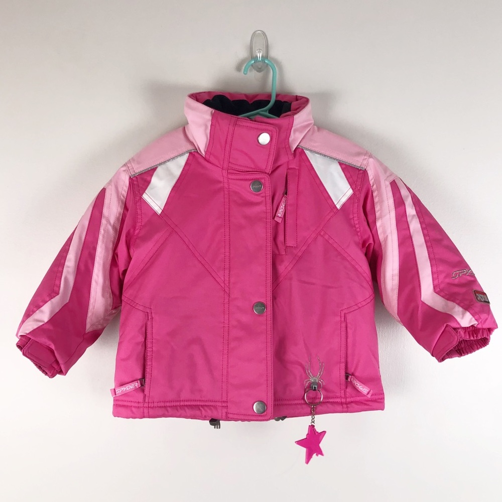 Spyder 3T XLT small to tall jacket coat pink